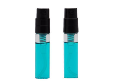 2 Ml cancelam o atomizador de vidro recarregável de Pefume do tubo de ensaio das garrafas do pulverizador de perfume