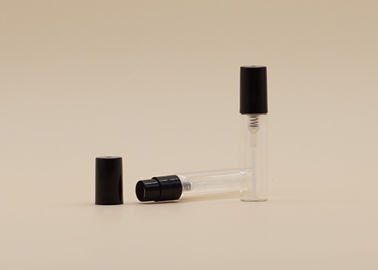 O pulverizador de perfume de vidro recarregável de pouco peso engarrafa a cor personalizada 2ml