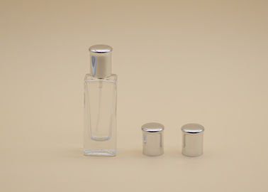 tampões de garrafa de alumínio do perfume da prata do diâmetro de 16.5mm com os PP duráveis internos