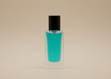 Tampão de vidro feito sob encomenda do cilindro das garrafas de perfume do reenchimento fácil para cuidados pessoais