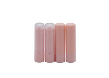 Tubos feitos sob encomenda de empacotamento cor-de-rosa 4g do bálsamo de bordo dos tubos da garrafa dos PP materiais