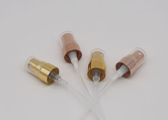 Tipo fechamento do parafuso da bomba do pulverizador de perfume da névoa de Rose Gold 12mm