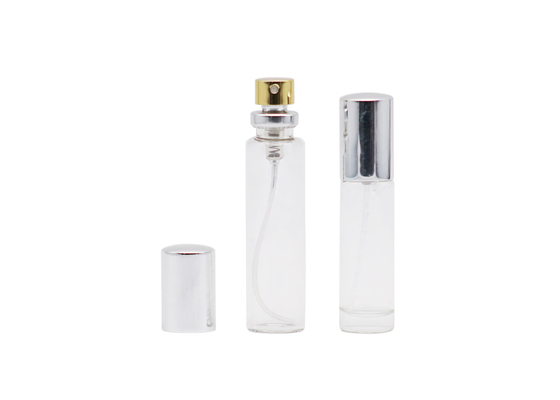O verificador vazio recarregável do perfume da garrafa 2ml do curso do pulverizador de perfume engarrafa o alumínio