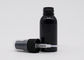 o pulverizador plástico recarregável preto de 20mm engarrafa a garrafa vazia do ANIMAL DE ESTIMAÇÃO com bomba do Black Mist