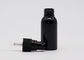 o pulverizador plástico recarregável preto de 20mm engarrafa a garrafa vazia do ANIMAL DE ESTIMAÇÃO com bomba do Black Mist