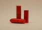 Tubos vermelhos do bálsamo de bordo do volume pequeno, recipientes personalizados do batom