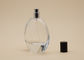 Anti entregar de superfície personalizado 100ml redondo de vidro de derramamento da garrafa de perfume