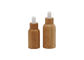 Cinzelando as garrafas de vidro de bambu do conta-gotas do ofício 30ml 18/410