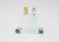 o retângulo do quadrado do espaço livre 50ml dá forma a garrafas de perfume de vidro vazias