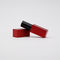 Recipiente vazio vermelho de alumínio 3.5g dos tubos do batom do quadrado com caixa do ímã