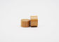Tampão de parafuso de madeira da tampa de bambu natural para a garrafa de empacotamento cosmética