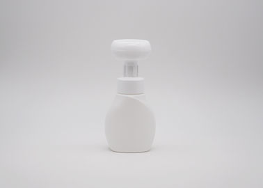 Floresça as garrafas plásticas recarregávéis 250ml do pulverizador da bomba do selo da espuma no material do HDPE do produto comestível