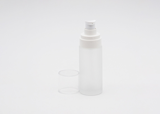 Revestimento de pulverização geado vazio da garrafa cosmética de vidro da loção da composição 100ml