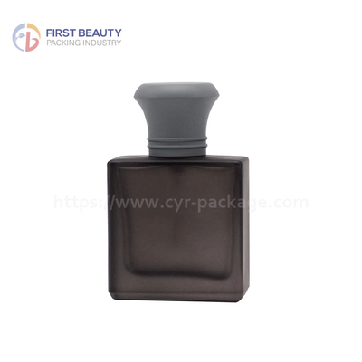 Garrafa de perfume redonda FEA15 com tampa de vedação