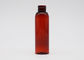 Esvazie o tamanho plástico recarregável 100ml do pescoço da cor 24mm de Brown escuro das garrafas do pulverizador