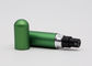 O pulverizador de perfume de vidro recarregável do tamanho 5ml do dedo engarrafa o verificador verde matte do perfume