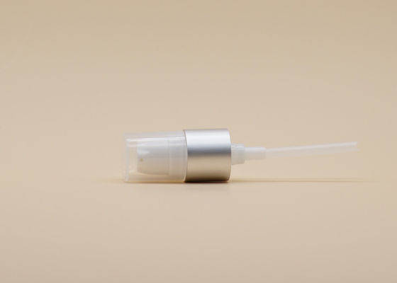 do fechamento cosmético da prata de Matt das bombas do tratamento de 18mm tampão branco dos PP meio