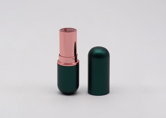 Obscuridade oval da forma - tubos vazios magnéticos verdes do bálsamo de bordo