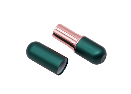 Obscuridade oval da forma - tubos vazios magnéticos verdes do bálsamo de bordo