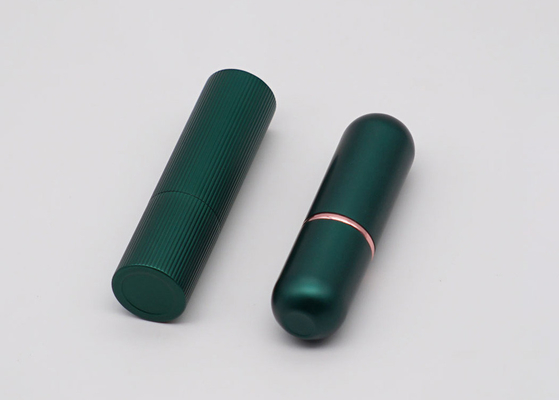 Obscuridade oval da forma - tubos vazios magnéticos verdes do bálsamo de bordo