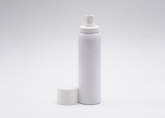 o pulverizador de alumínio branco da névoa da garrafa do pulverizador 100ml engarrafa para o cosmético do álcool
