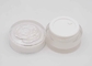 Recipientes plásticos Skincare do frasco 50g de creme cosmético acrílico luxuoso do tampão de parafuso