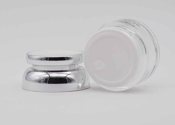 Recipientes de creme cosméticos acrílicos luxuosos 30g customizável do frasco 50g