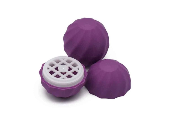 Tubo cosmético pequeno roxo escuro do recipiente de 7g Mini Cute Lip Balm Tube MOQ