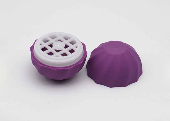 Tubo cosmético pequeno roxo escuro do recipiente de 7g Mini Cute Lip Balm Tube MOQ