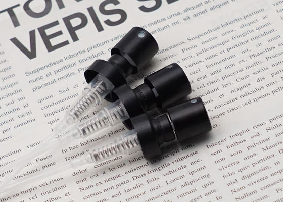 Névoa preta de alumínio do friso da bomba do pulverizador de perfume Fea15