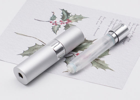Torção vazia acima da garrafa 8ml 10ml do verificador do perfume em volta do pulverizador recarregável de vidro de alumínio da névoa