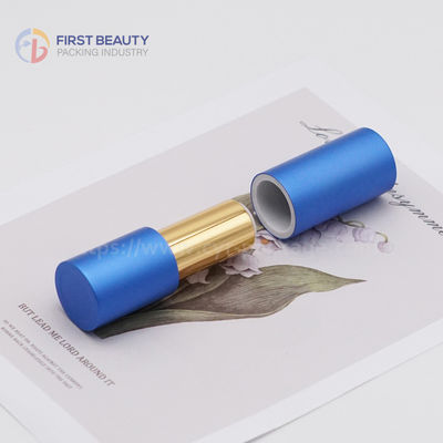 Tubos de batom de plástico transparente/congelado para batons personalizados