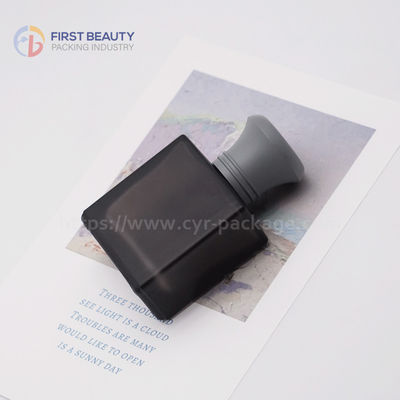 Capas de garrafas de perfume de prata magnética para embalagens de perfume