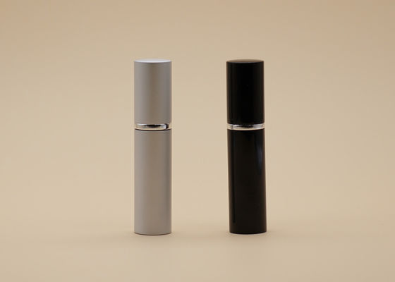 O alumínio revestiu o pescoço recarregável vazio do parafuso das garrafas 5ml do pulverizador de perfume