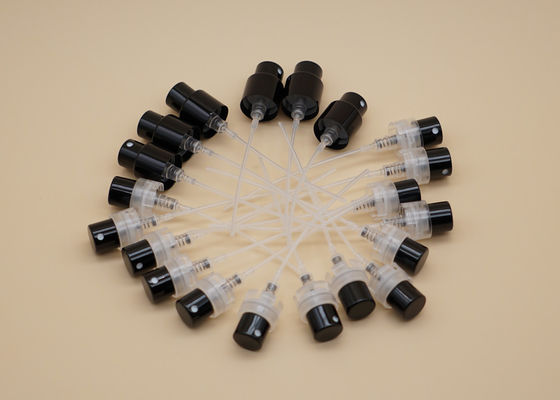 Bomba de alumínio do pulverizador da garrafa de perfume, dosagem plástica da bomba 0.075ml do pulverizador