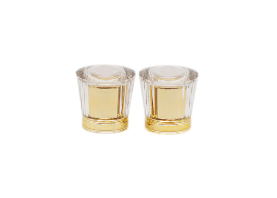 FEA15 em volta dos fechamentos cosméticos luxuosos do tampão de garrafa do perfume da forma