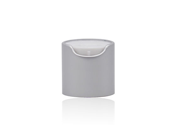 Fechamentos superiores de alumínio de revestimento UV de 24/420 de disco com logotipo gravado