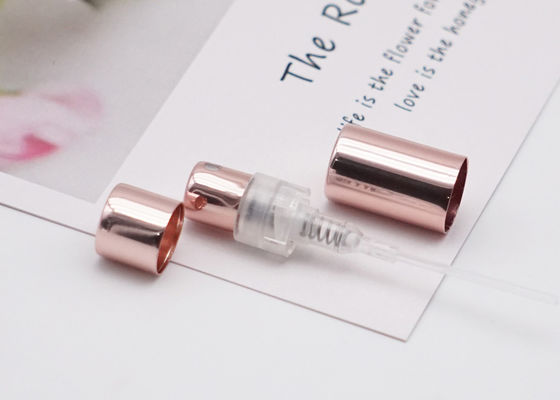 Bomba de alumínio do pulverizador de perfume com névoa fina do colar