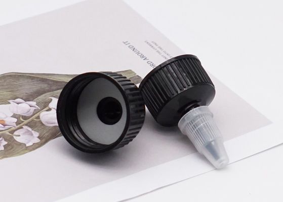 24mm que os tampões de parafuso plásticos torcem o bocal longo superior para garrafas alisam o fechamento